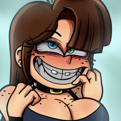 This is a pixiv picture whose title is Lois Himiko Loud.