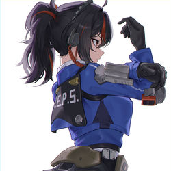 This is a pixiv picture whose title is 朱鳶.