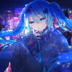 This is a pixiv picture whose title is 劇場版プロセカミクさん.