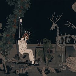 This is a pixiv picture whose title is Delusion.