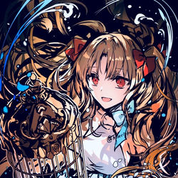 This is a pixiv picture whose title is スペースエレシュキガル.