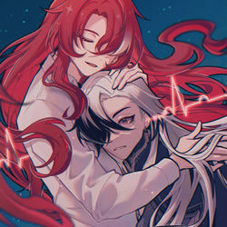 This is a pixiv picture whose title is 🫀.