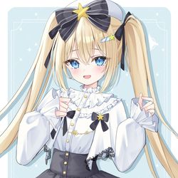This is a pixiv picture whose title is skeb🌠.