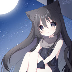 This is a pixiv picture whose title is ノワール.