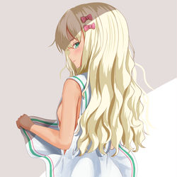 This is a pixiv picture whose title is 風を感じるグレカーレ.