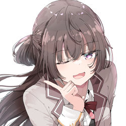 This is a pixiv picture whose title is 周防有希.