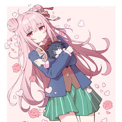 This is a pixiv picture whose title is 私の生活に踏み入れないで....