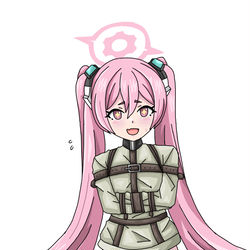 This is a pixiv picture whose title is 黒崎コユキ　反省部屋行き.