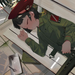 This is a pixiv picture whose title is Siesta - Polivian pastime.