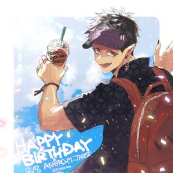 This is a pixiv picture whose title is ジャズ生誕祭🎂🐍2024.
