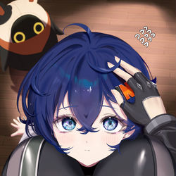 This is a pixiv picture whose title is 抱きしめると言ったじゃないか...