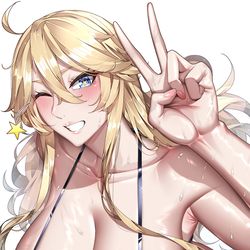 This is a pixiv picture whose title is アイオワ.