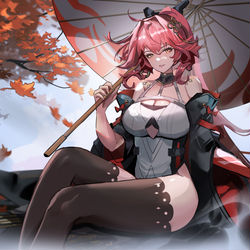 This is a pixiv picture whose title is 鳴潮.