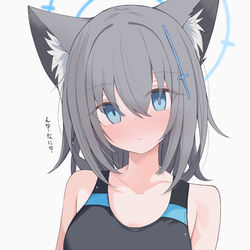 This is a pixiv picture whose title is シロコ.