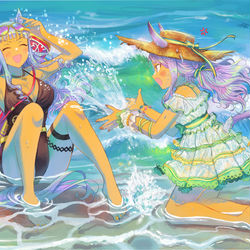 This is a pixiv picture whose title is no title.