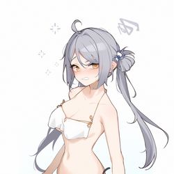 This is a pixiv picture whose title is 安卡希雅   2024/8/8.