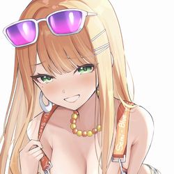 This is a pixiv picture whose title is 紫雲清夏.
