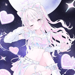 This is a pixiv picture whose title is 🪩💗.