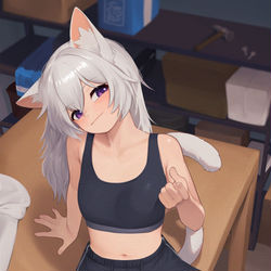 This is a pixiv picture whose title is Storage room.