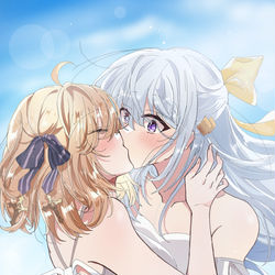 This is a pixiv picture whose title is 夏💙💛.