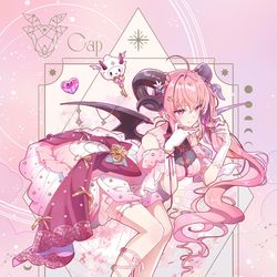This is a pixiv picture whose title is やぎ座 - Capricorn.
