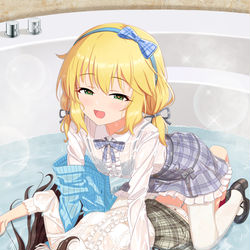 This is a pixiv picture whose title is 桃華 x ありす.