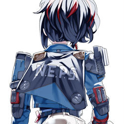 This is a pixiv picture whose title is 朱鳶.