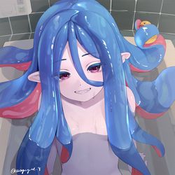 This is a pixiv picture whose title is ヌメちゃん.
