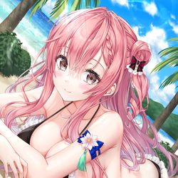 This is a pixiv picture whose title is 無題.