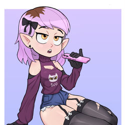 This is a pixiv picture whose title is Sweater Mittens.
