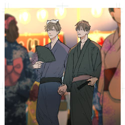 This is a pixiv picture whose title is 続!!腐男子くんには秘密がある　期間限定イラスト.