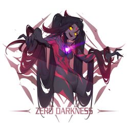 This is a pixiv picture whose title is ウルトラマンゼロダークネス.
