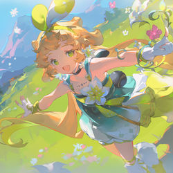 This is a pixiv picture whose title is 鸣潮 维里奈.