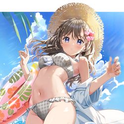 This is a pixiv picture whose title is look up!!.