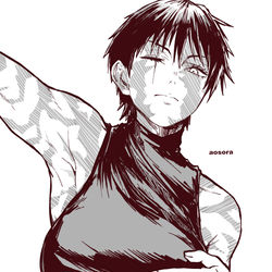 This is a pixiv picture whose title is 禪院真希.