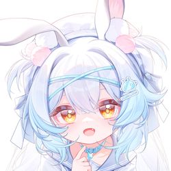 This is a pixiv picture whose title is 兔糖糖的七夕.