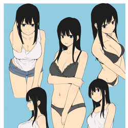 This is a pixiv picture whose title is 親戚のお姉さん.