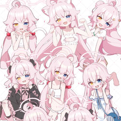 This is a pixiv picture whose title is ホシノちゃんたち.