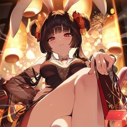 This is a pixiv picture whose title is 【雀魂】2024かぐや姫誕生日イラスト！.