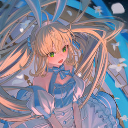This is a pixiv picture whose title is 🐇🐇.