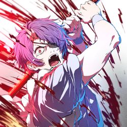 This is a pixiv picture whose title is 『誰にも負けねぇ』.