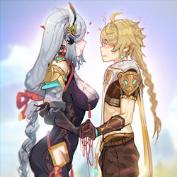 This is a pixiv picture whose title is 七夕快乐.