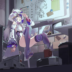 This is a pixiv picture whose title is 德莉莎.
