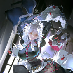 This is a pixiv picture whose title is 丽娜丽娜.