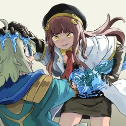 This is a pixiv picture whose title is キサマが溶けるのに何秒かかるかやってみようじゃないか.
