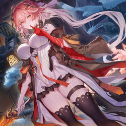 This is a pixiv picture whose title is changli.