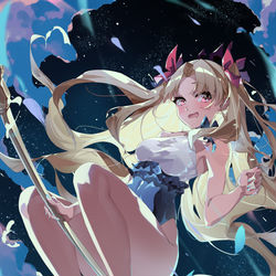 This is a pixiv picture whose title is エレシュキガル(Fate)（水着）.