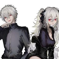 This is a pixiv picture whose title is 葛葉・サーシャ.