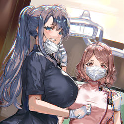 This is a pixiv picture whose title is Ｈな歯医者さん、ヌクの大好き２♡♡.