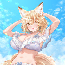 This is a pixiv picture whose title is 週刊藍さま84.
